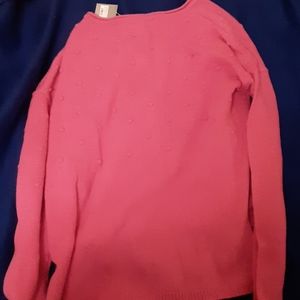 Pink sweater